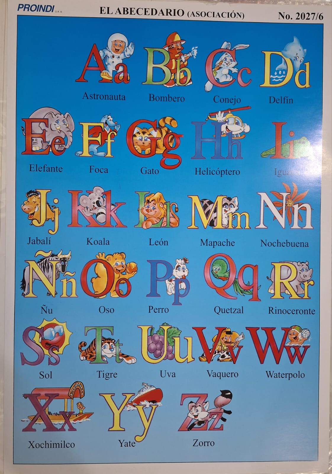 EL ABECEDARIO (ASOCIACION) 47X68