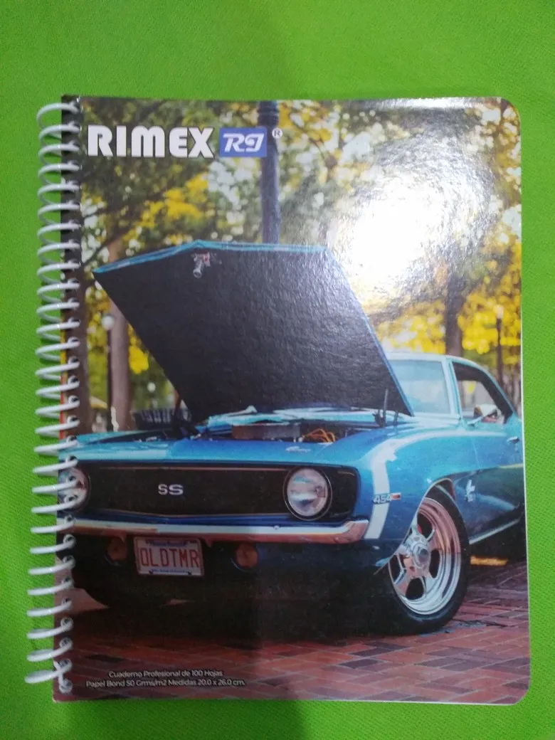 LIBRETA PROFESIONAL CUADRO GRANDE RIMEX