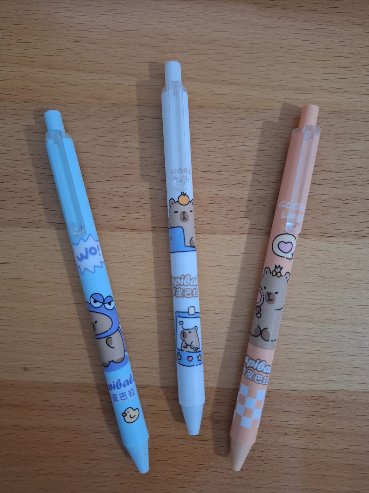  PLUMA CAPIBARA TINTA NEGRA 