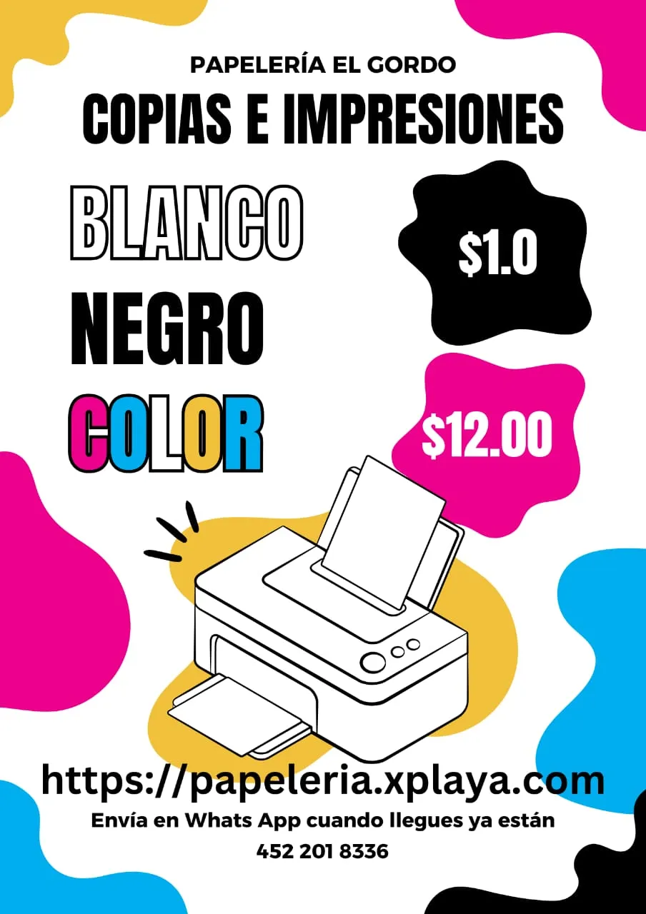 COPIA / IMPRESION COLOR MEDIANO REFH