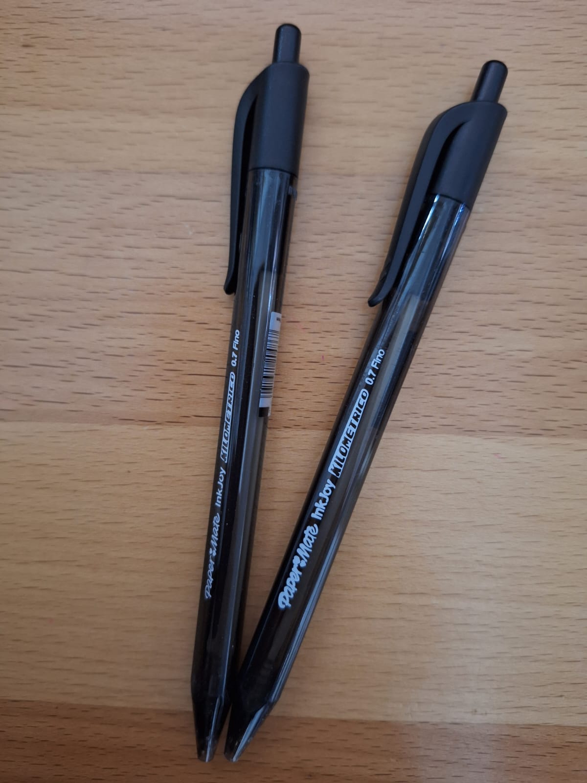 BOLIGRAFO PAPER MATE RETRACTIL FINO NEGRO 