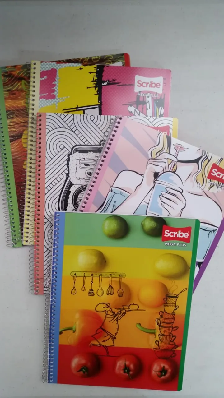 CUADERNO SCRIBE MEGA PLUS CUADRO GRANDE