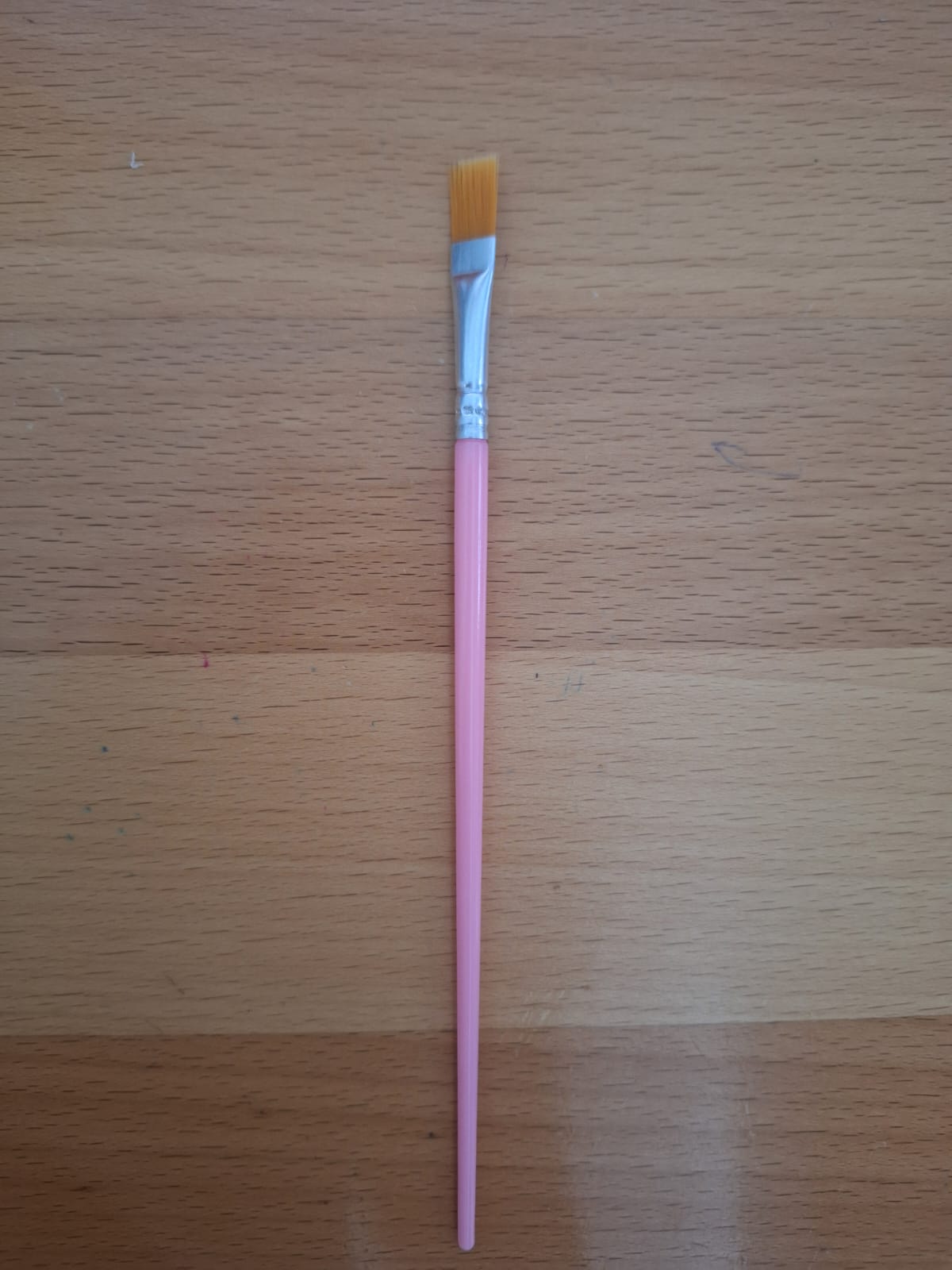 PINCEL FINO NAILON ROSADO