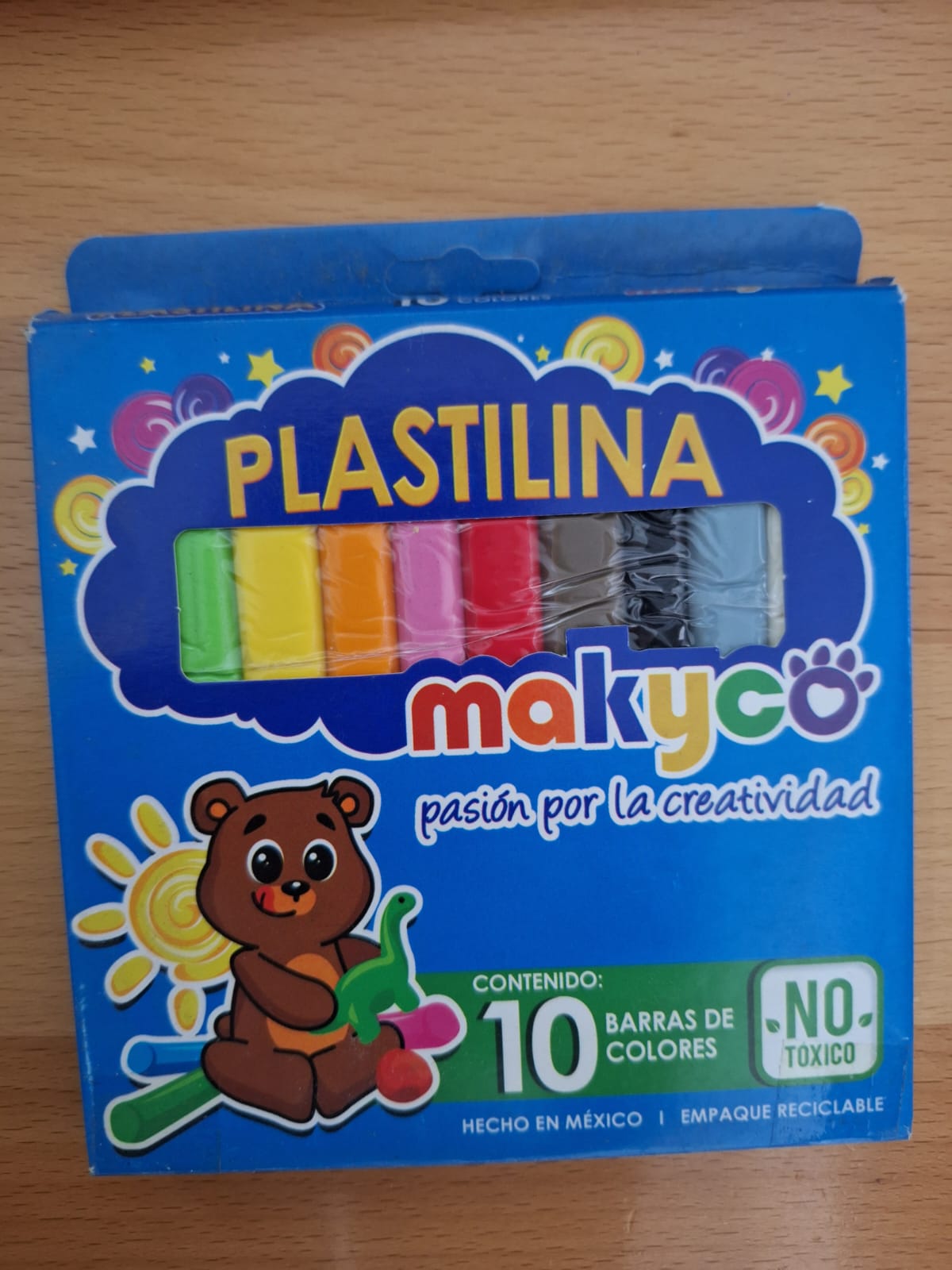 PLASTILINA DE CAJA MAKYCO