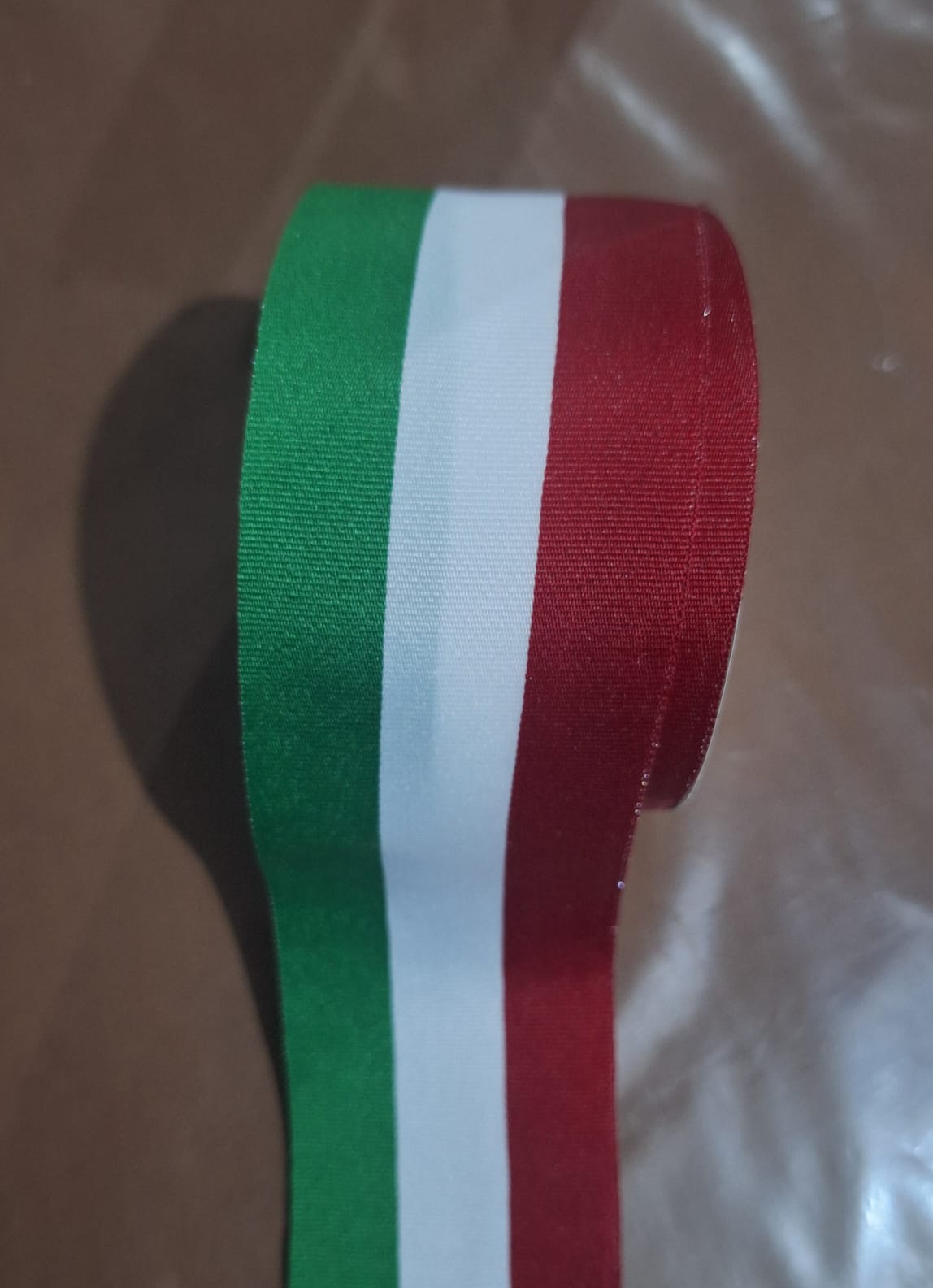 LISTON TRICOLOR NUMERO 12 (5CM)