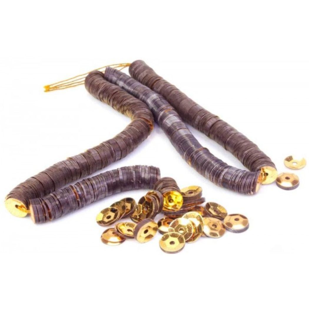 LENTEJUELA METÁLICA #8 MAZO