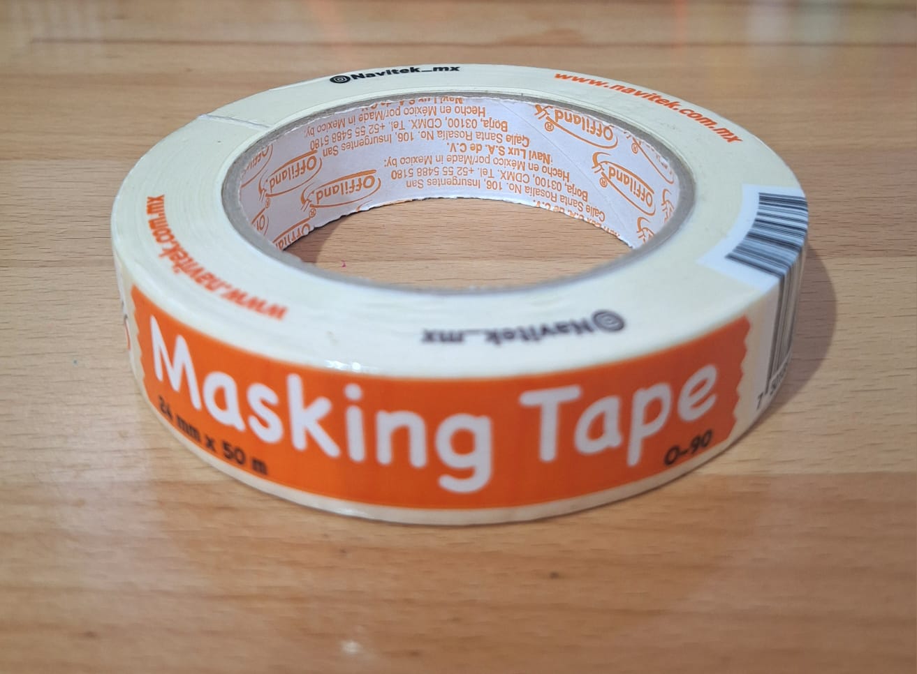 CINTA OFFILAND MASKINTAPE 24 MM X 50 MTS 1"