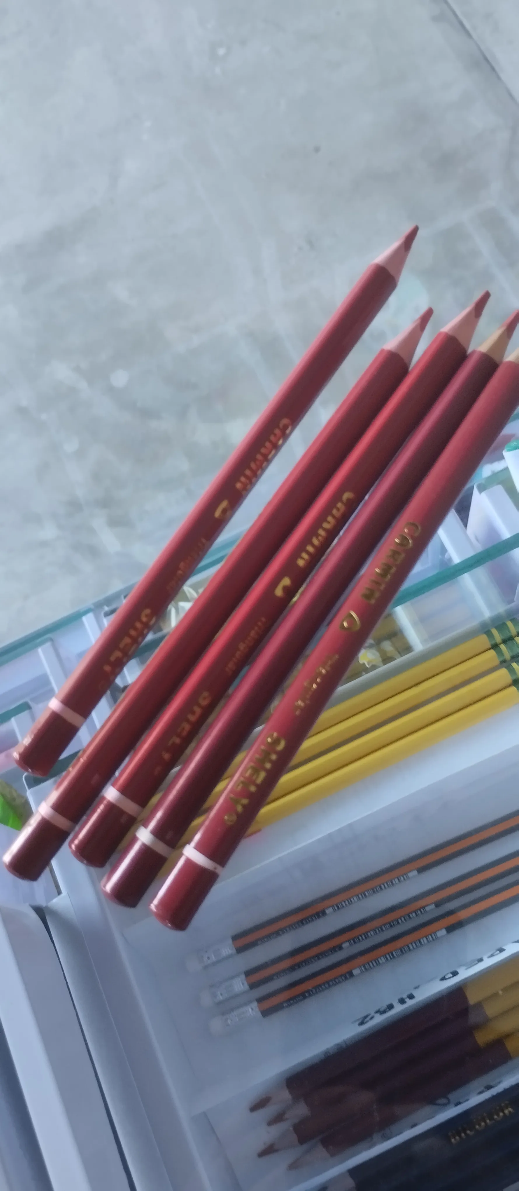 LAPIZ ROJO SHELY JUMBO