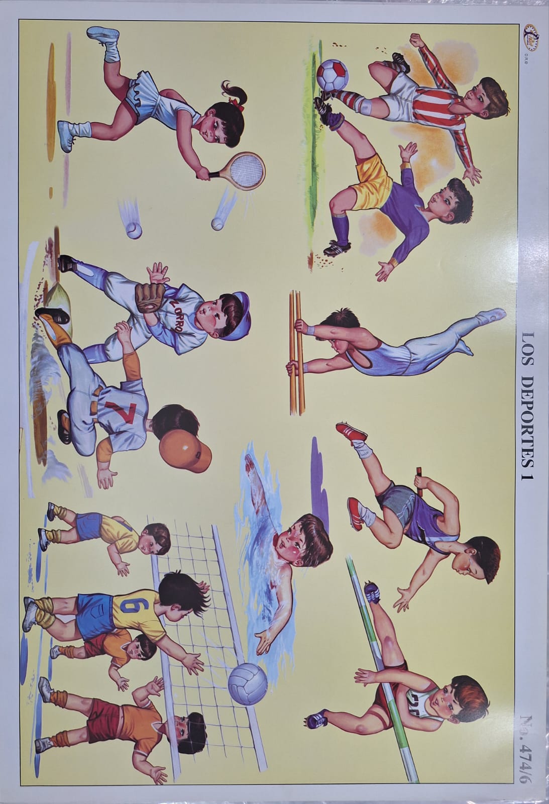 LOS DEPORTES 47X68