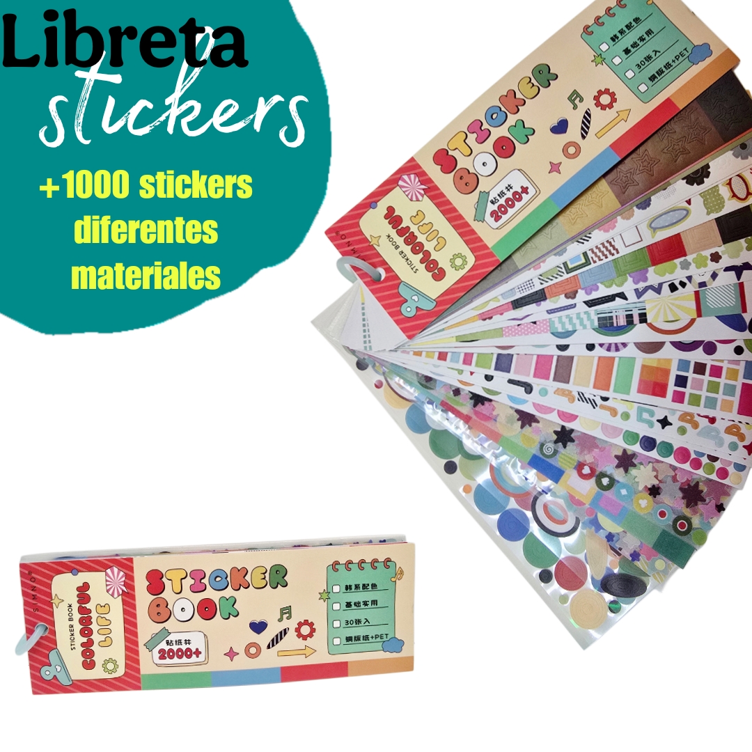 LIBRETA PEGATINA