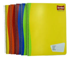 CUAD PROF SCRIBE ESCOLAR PLUS 7974 100H DOBLE RAYA