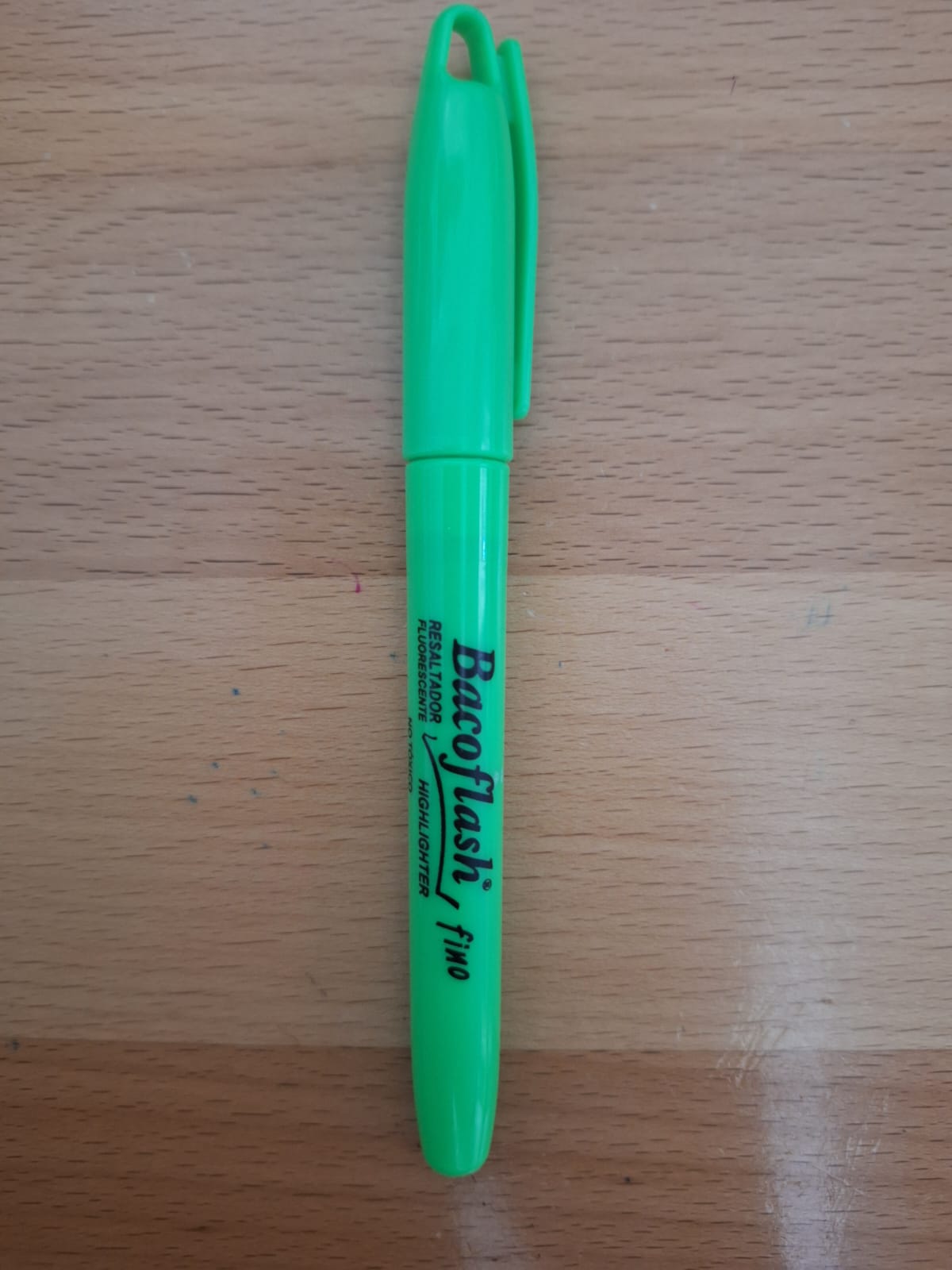 MARCATEXTO BACOFLASH DELGADO VERDE