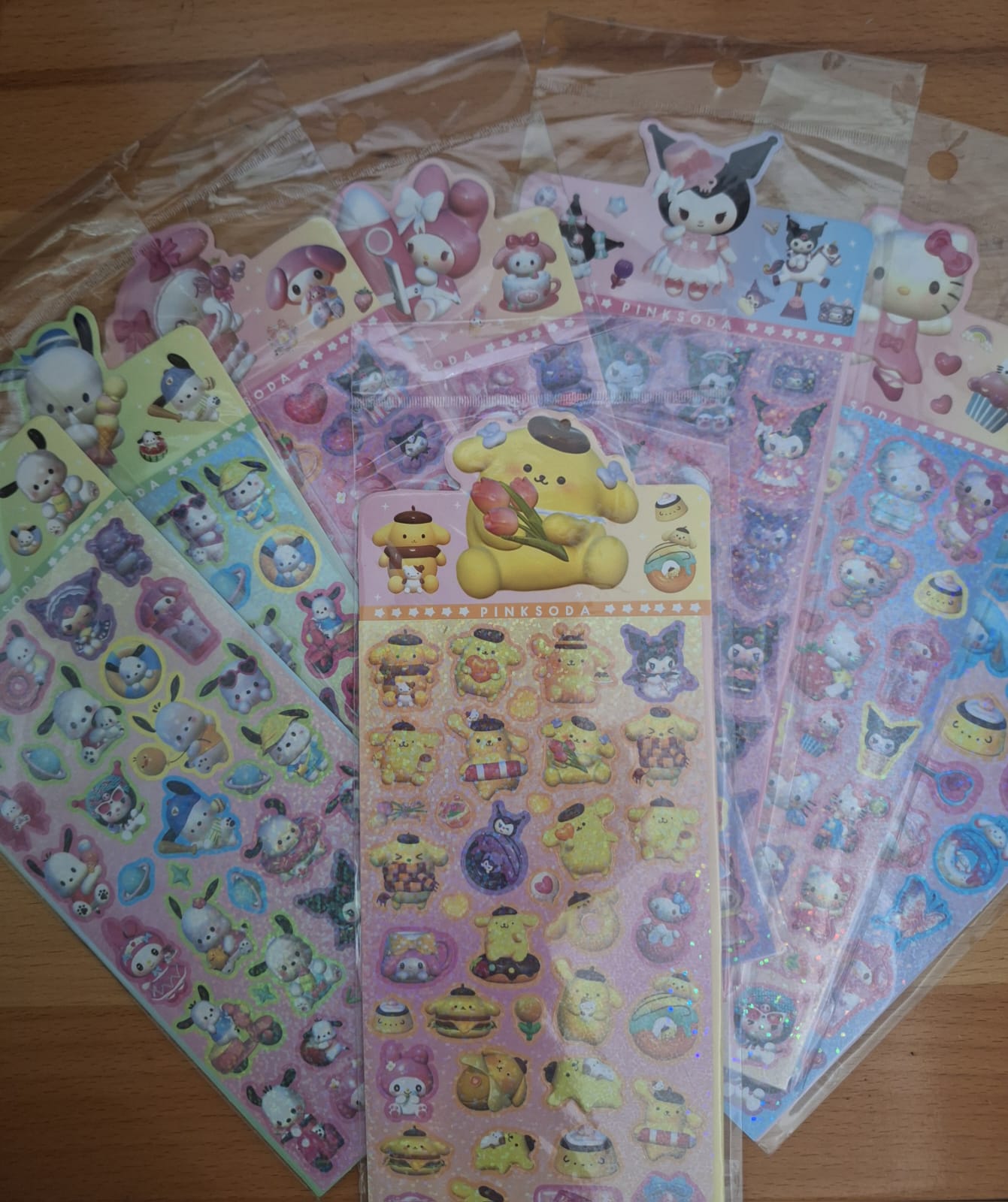 STICKERS SANRIO PLANILLA