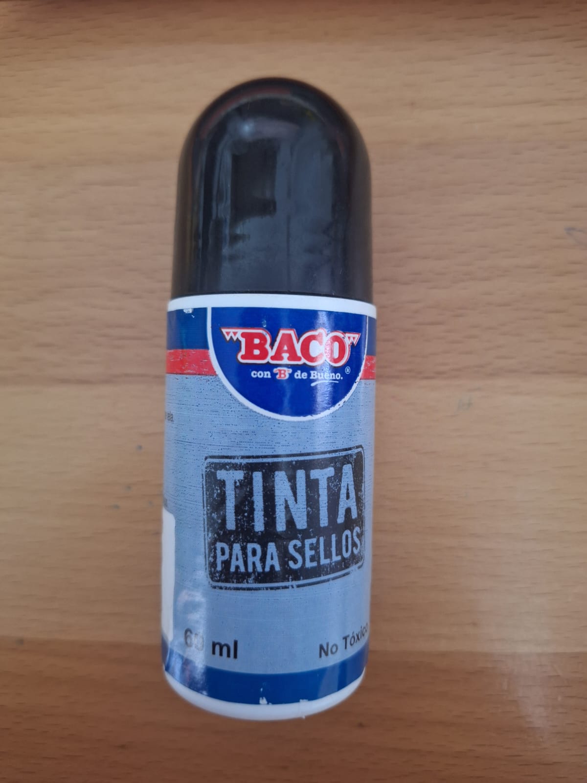 TINTA DE SELLO NEGRA BACO