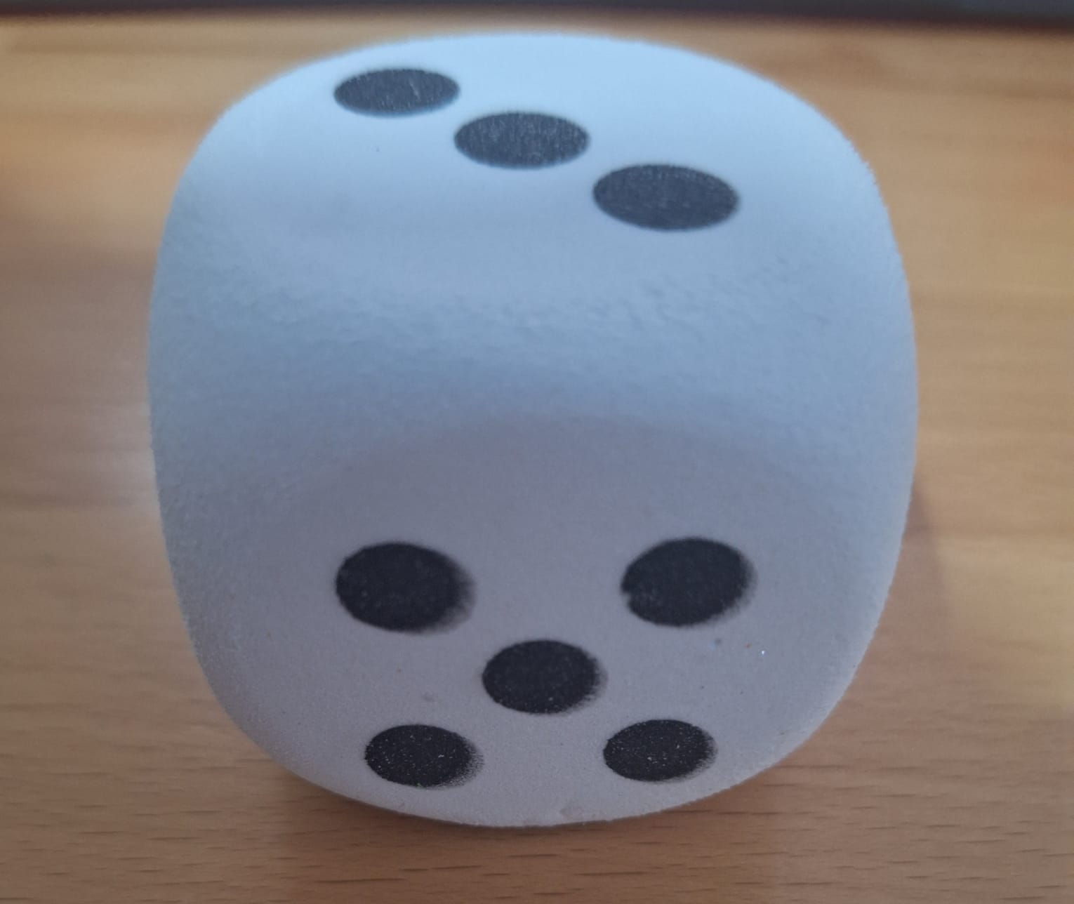 DADOS DE FOAMY 5X5CMS BLANCO