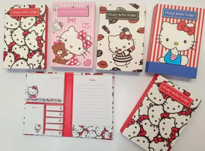 LIBRETA DE POSTIC HELLO KITTY