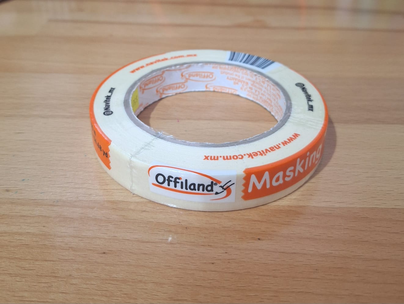 CINTA OFFILAND MASKINTAPE 18 MM X 50 MTS 3/4