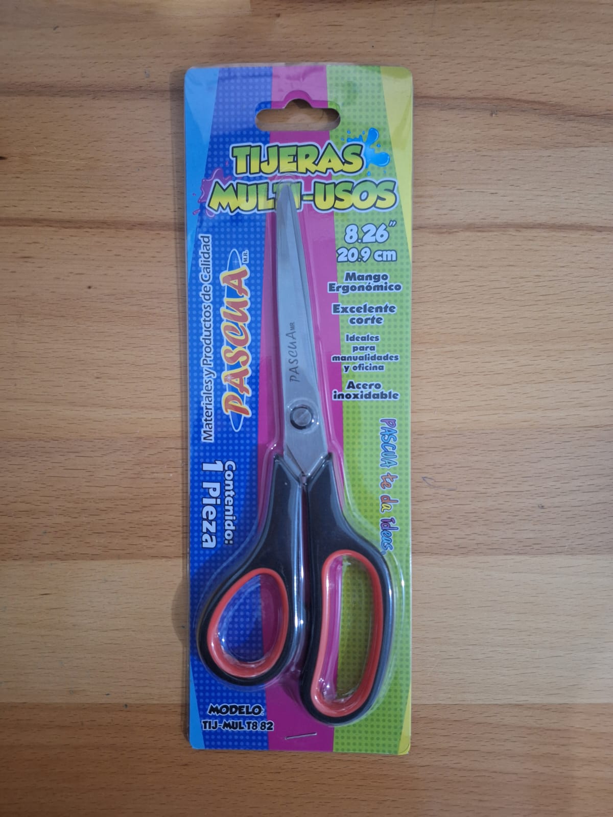 TIJERA PASCUA OFICINA 8.26"