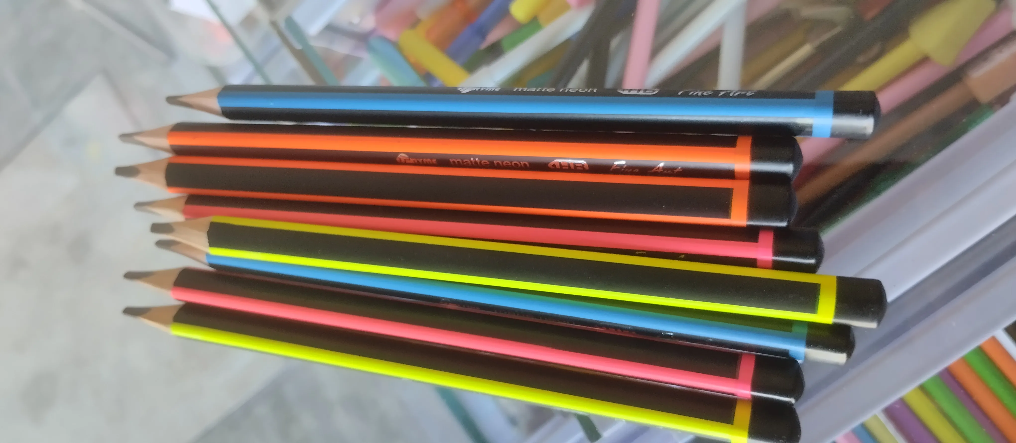 LAPIZ ENTRENADOR TRYME MATTE NEON