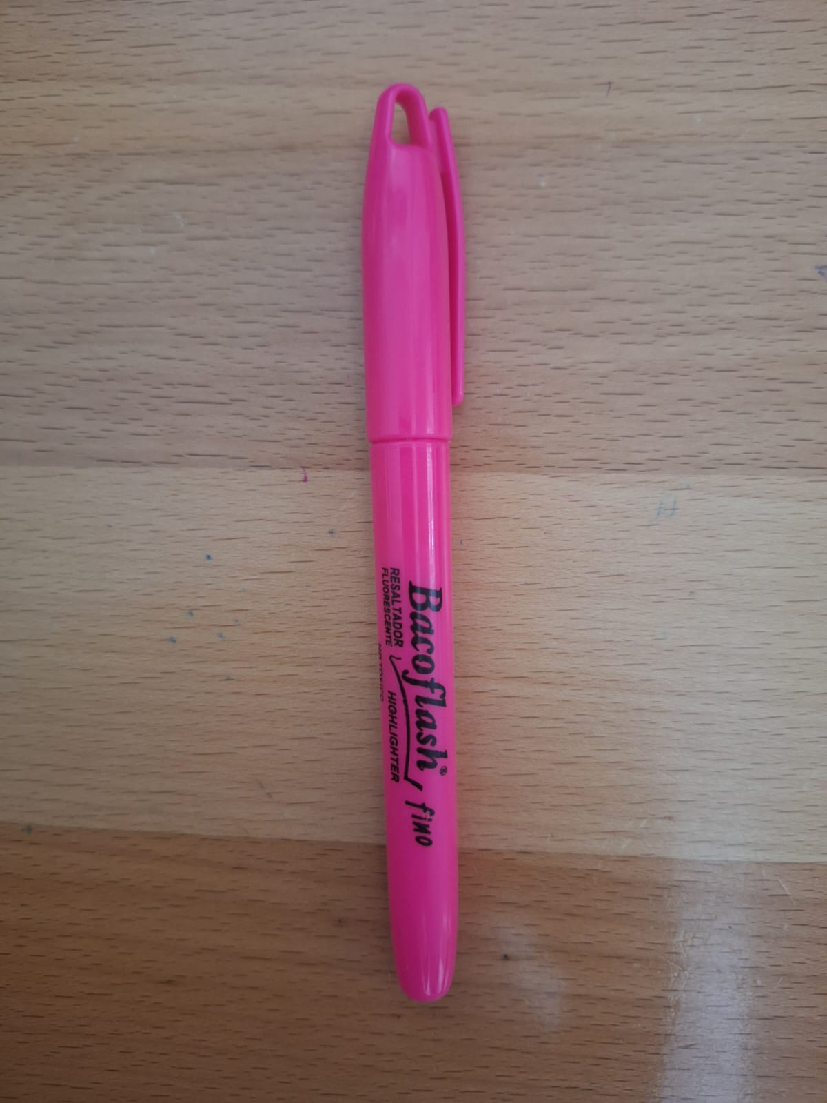 MARCATEXTO BACOFLASH DELGADO ROSA