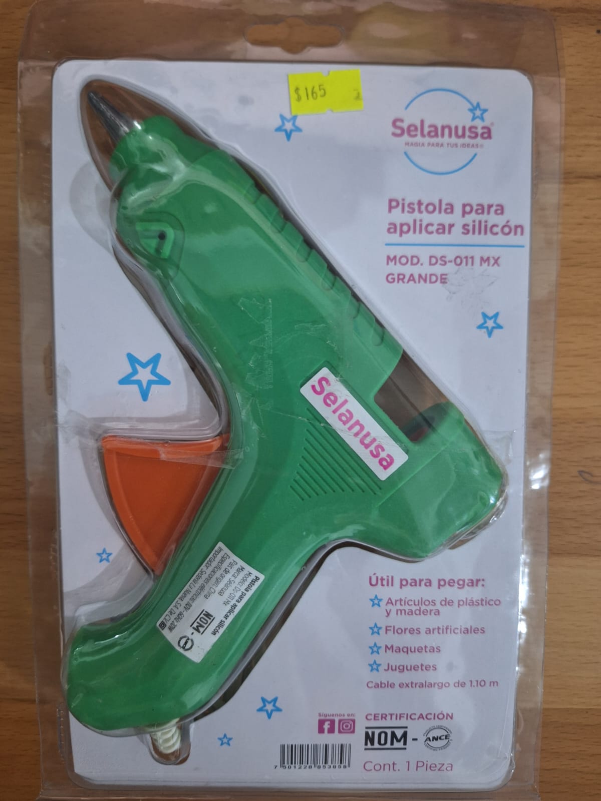 PISTOLA PARA SILICON GRANDE SELANUSA 