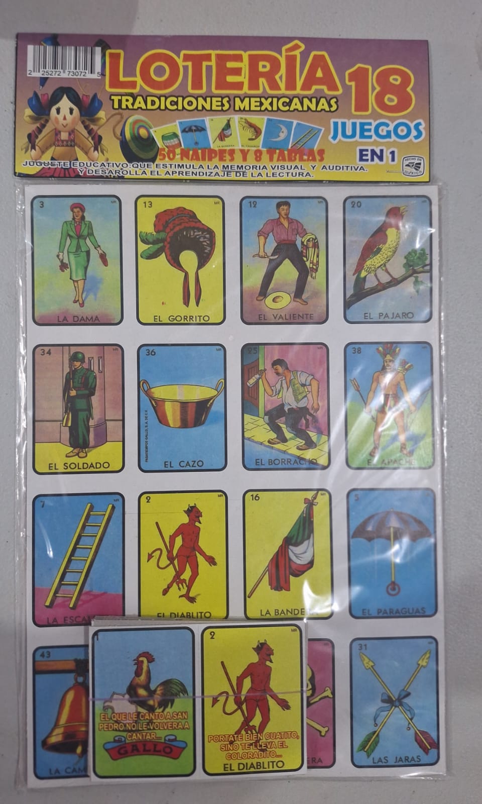 LOTERIA MEDIANA 18 EN 1