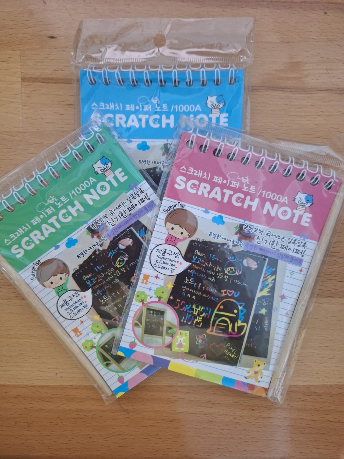 LIBRETA MAGICA SCRATCH NOTE