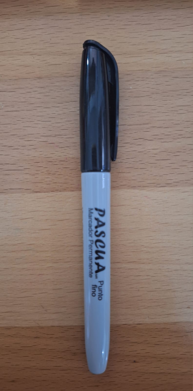 MARCADOR PASCUA PERMANENTE FINO NEGRO