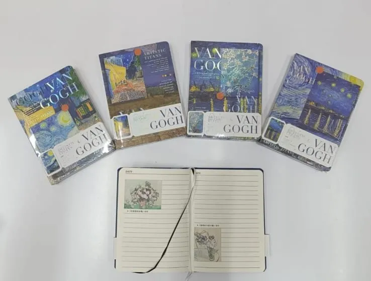 LIBRETA VAN GOGH TITANS