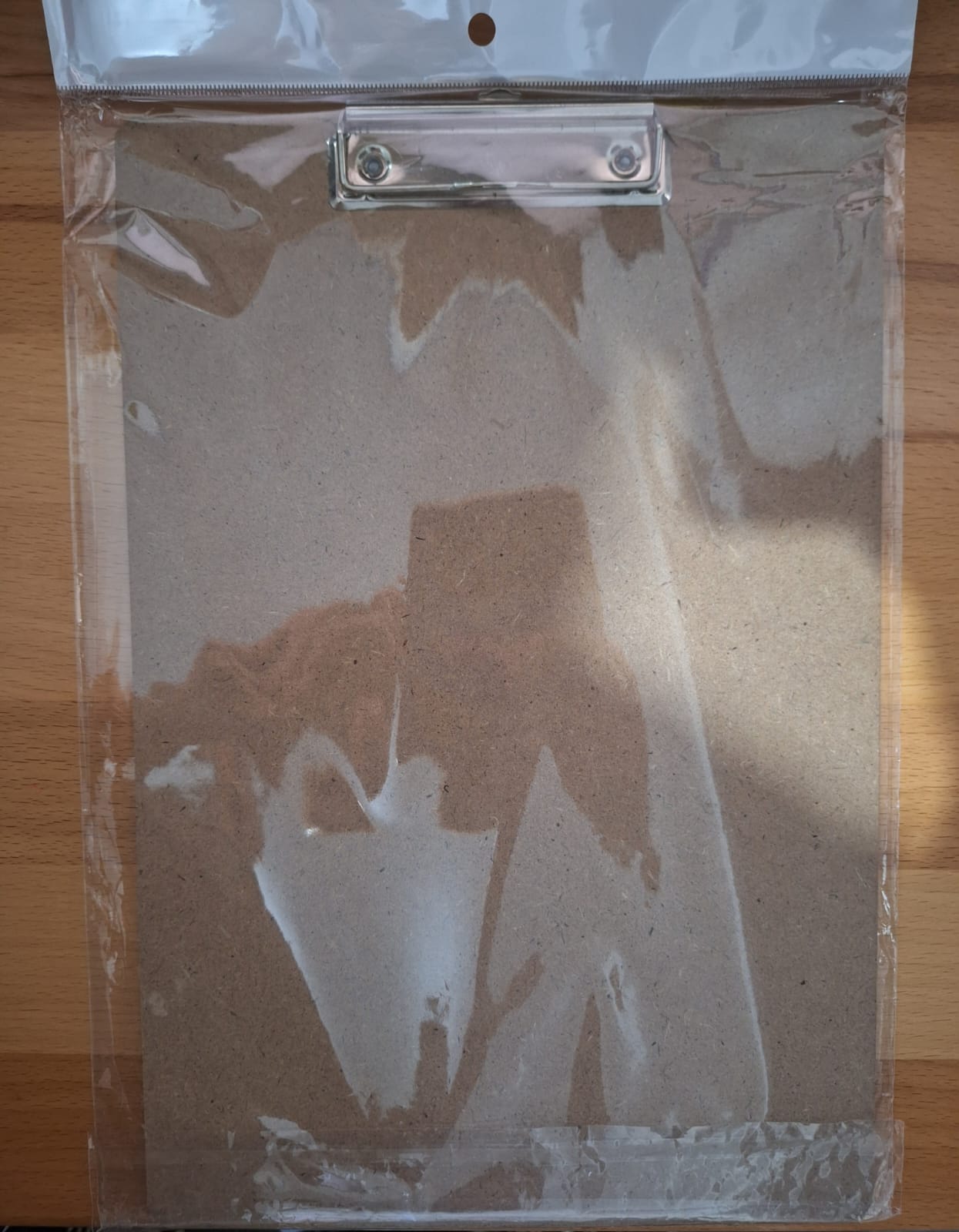 TABLA MADERA CON CLIP TAMAÑO CARTA