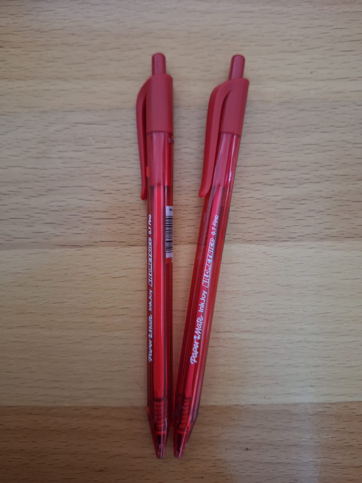 BOLIGRAFO PAPER MATE RETRACTIL FINO ROJO