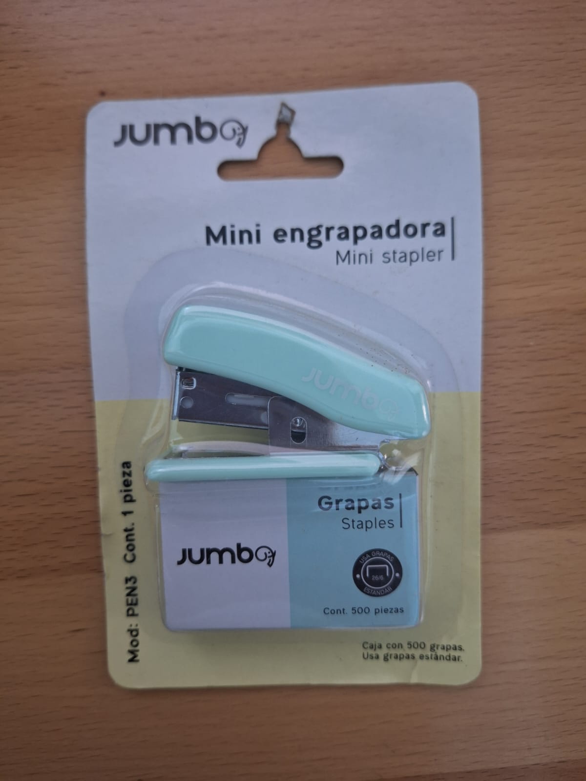 MINIENGRAPADORA JUMBO CON 500 GRAPAS