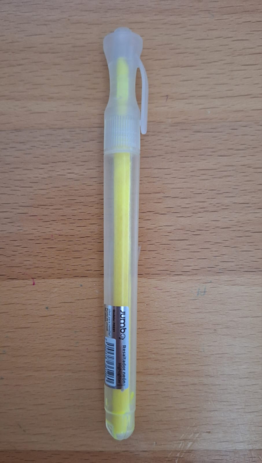 MARCATEXTO JUMBO AMARILLO