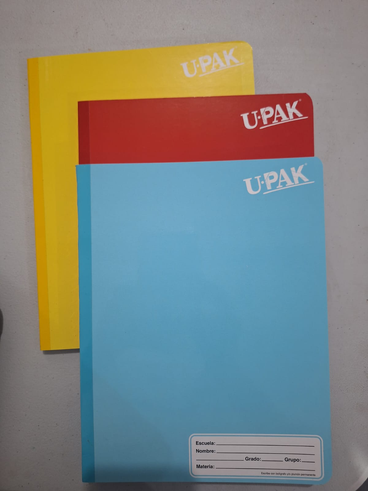 CUADERNO UPAK COSIDO PROFESIONAL 100 HOJAS CUADRO 7MM