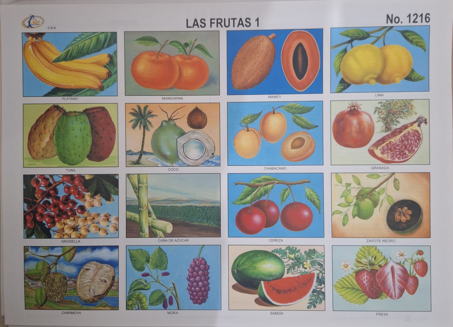 LAS FRUTAS 1