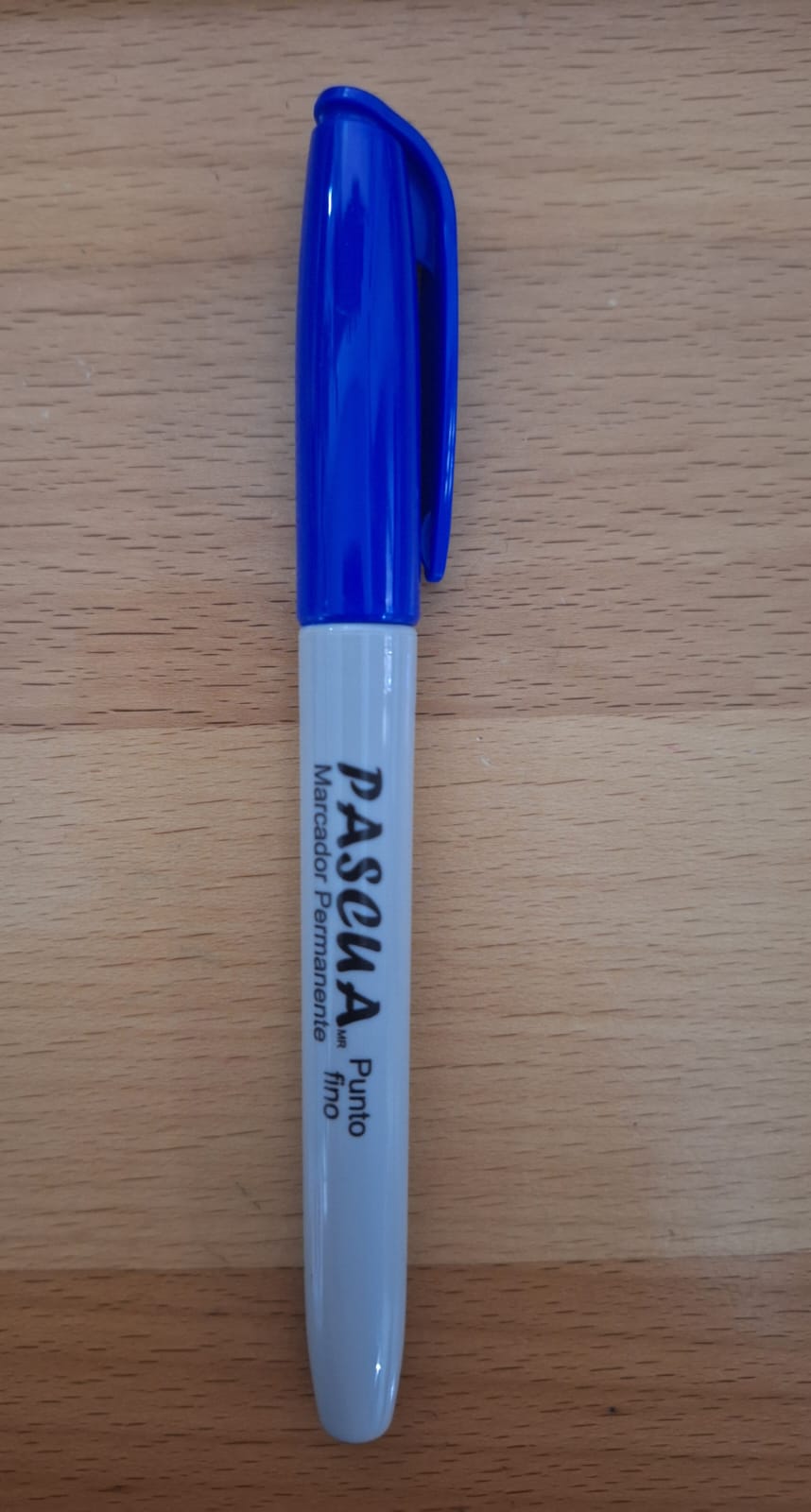 MARCADOR PASCUA PERMANENTE FINO AZUL