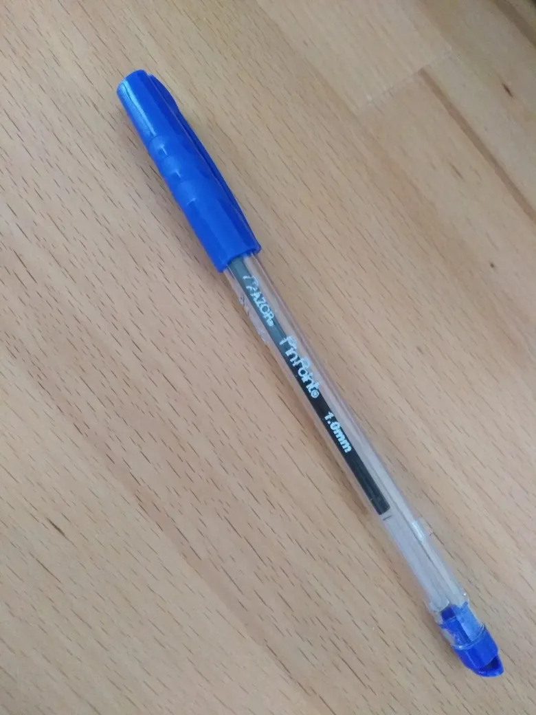 BOLIGRAFO PIN POINT MEDIANO AZUL 1MM 12/36 AZOR