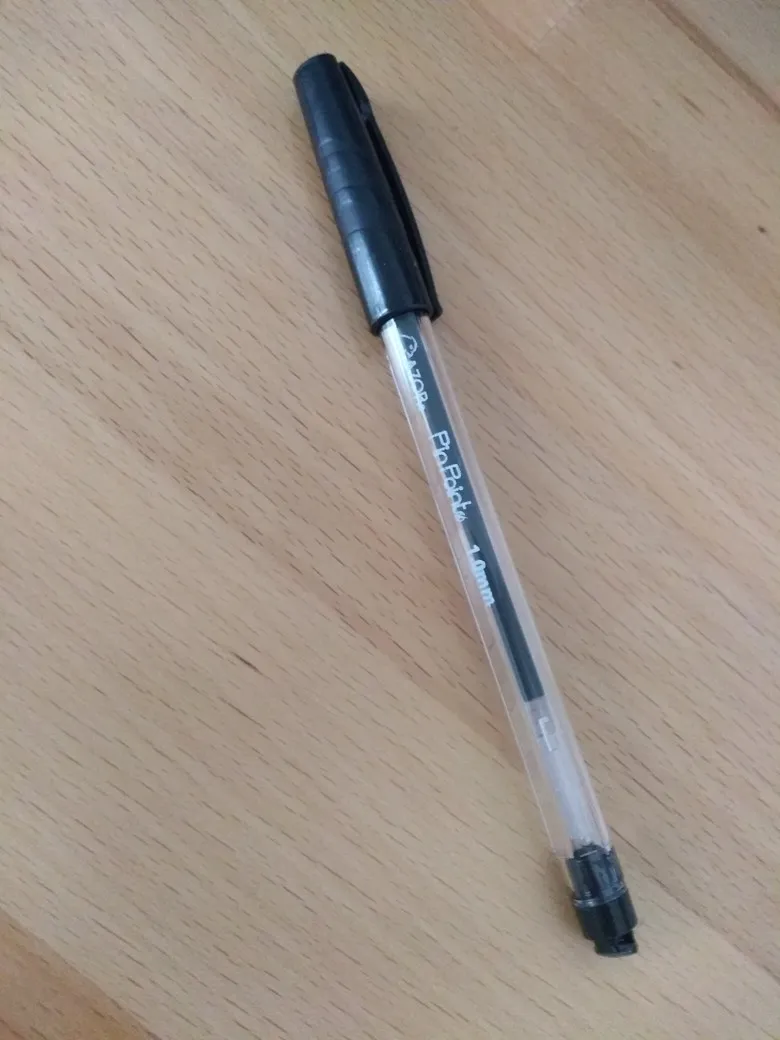 BOLIGRAFO PIN POINT MEDIANO NEGRO 1MM 12/36 AZOR