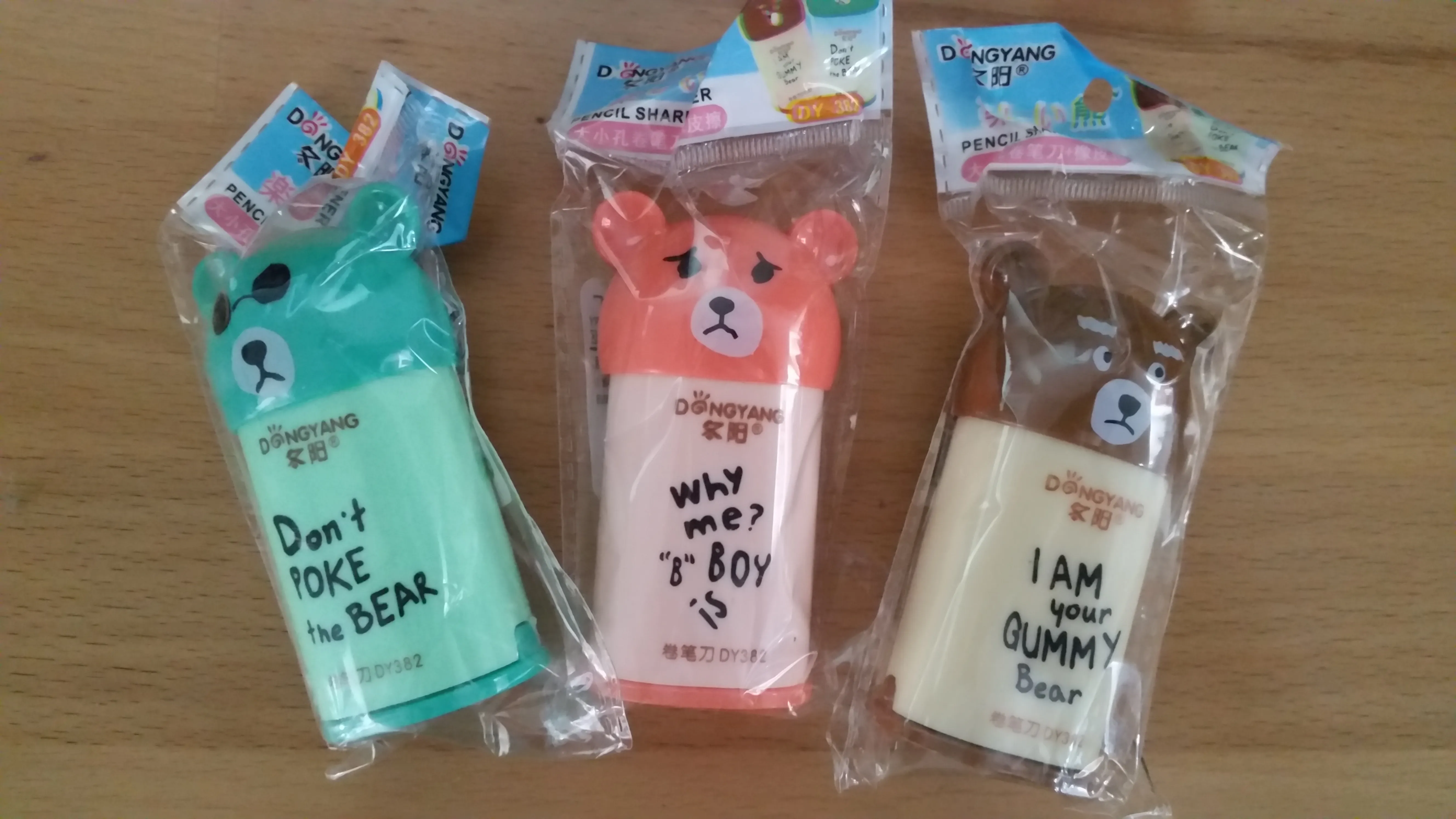 SACAPUNTA CON GOMA OSO