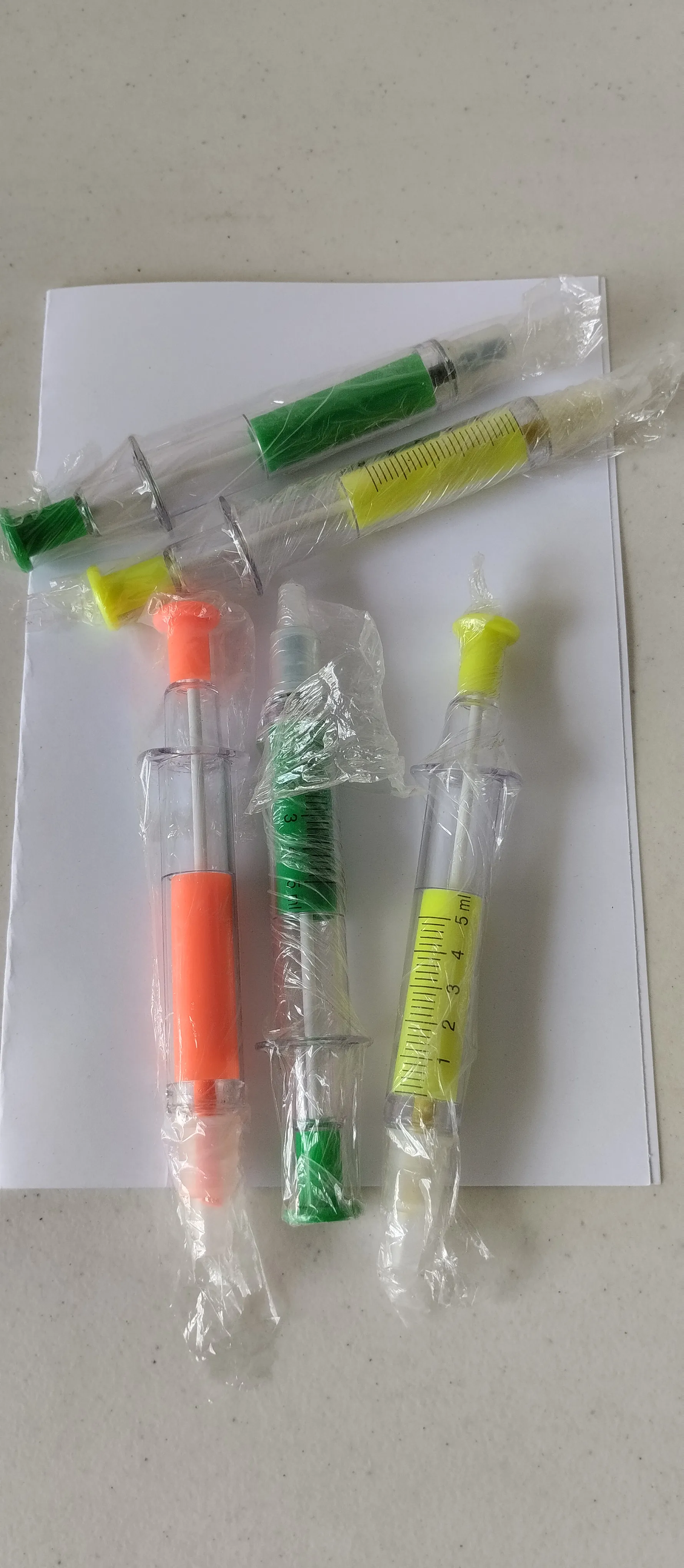 MARCATEXTO Y PLUMA JERINGA