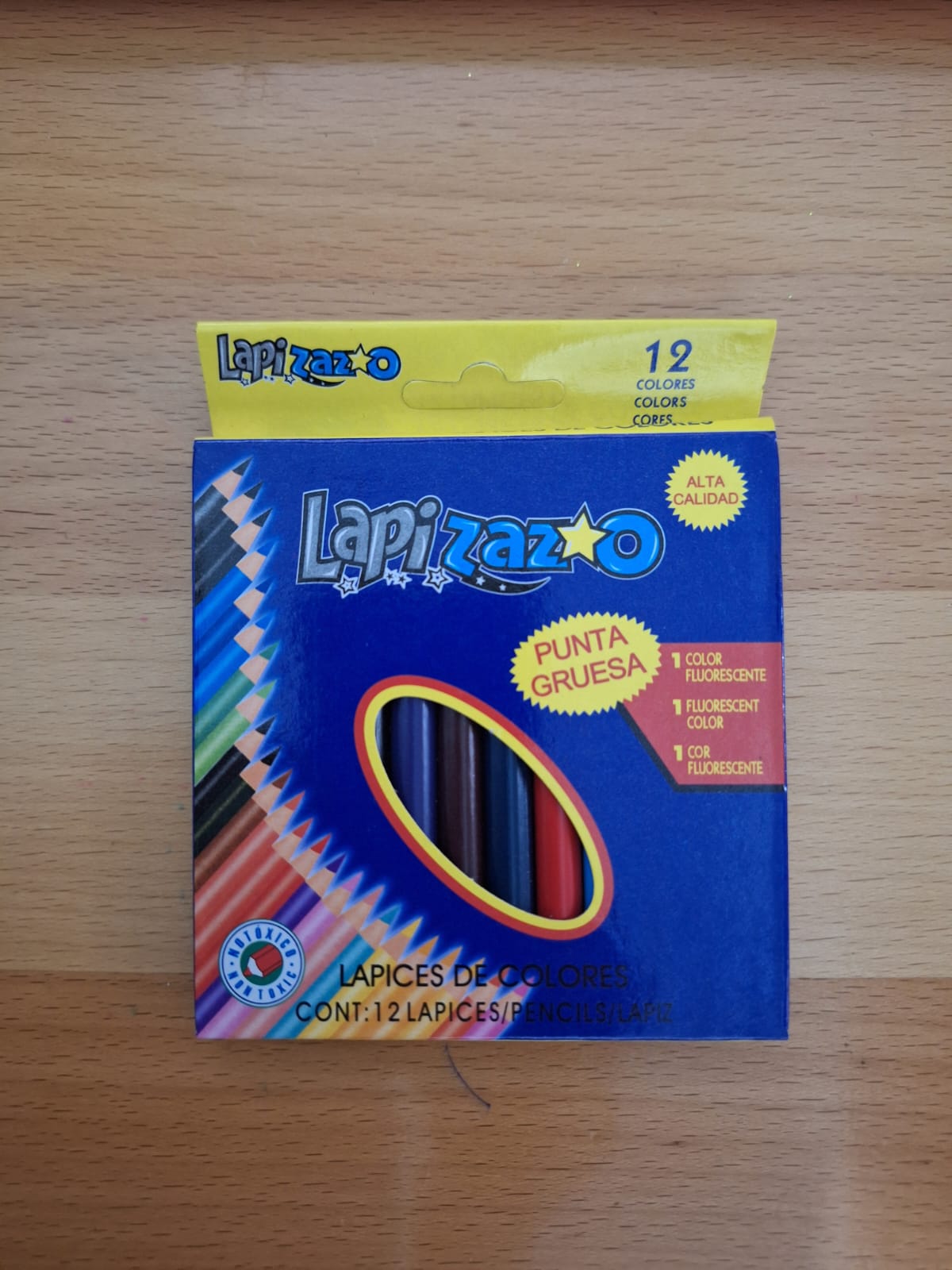 COLOR X 12 LAPIZAZO CAJA CHICA