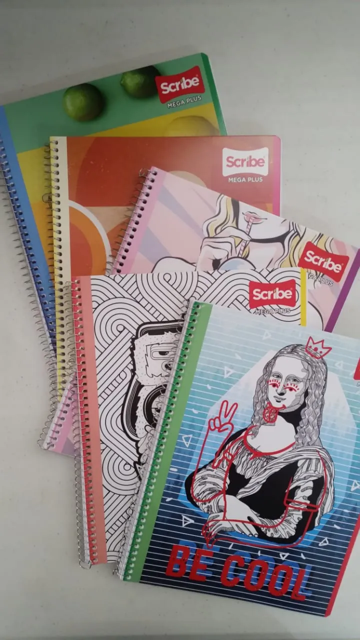 CUADERNO SCRIBE MEGA PLUS CUADRO CHICO