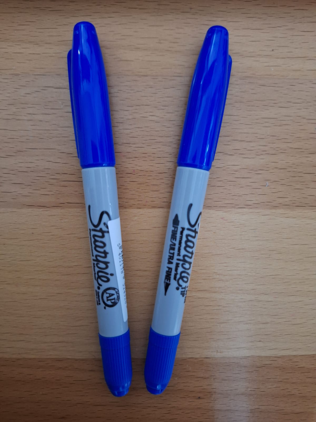 MARCADOR SHARPIE TWIN DOBLE PUNTA AZUL